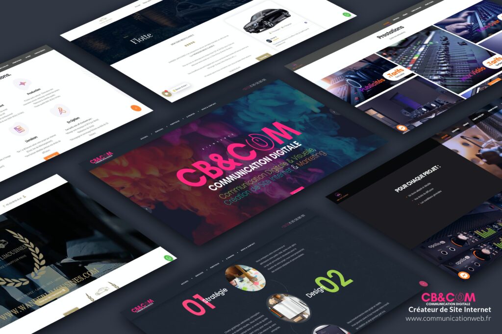 Création de site internet Cannes Antibes Nice Monaco web master web design webdesigner